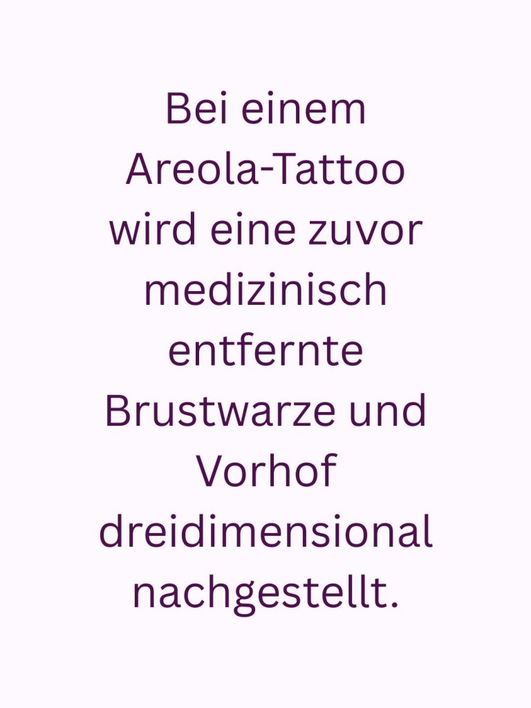 Brustwarzenrekonstruktion