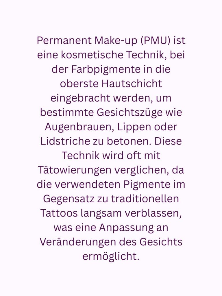 Permanent Make-Up
